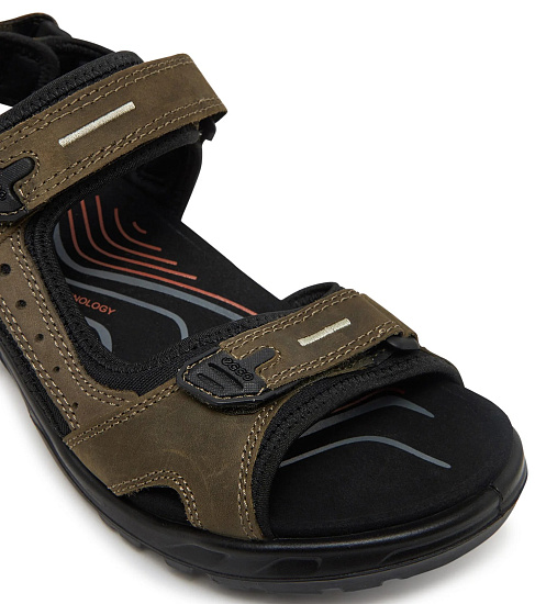 Сандалии мужские ECCO Offroad Серо-Коричневый - Фото 6 большая