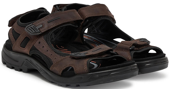 Сандалии мужские ECCO Offroad Темно-Коричневый - Фото 2 большая