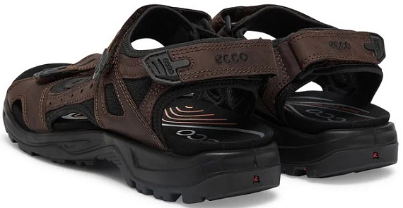 Сандалии мужские ECCO Offroad Темно-Коричневый - Фото 3 большая