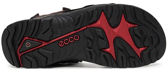 Сандалии мужские ECCO Offroad Темно-Коричневый - Фото 4 большая