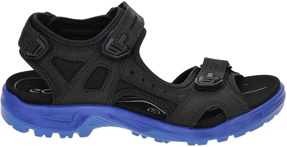 Сандалии мужские ECCO Offroad Черный/Синий - Фото 1 большая