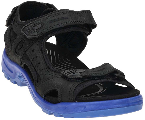 Сандалии мужские ECCO Offroad Черный/Синий - Фото 2 большая