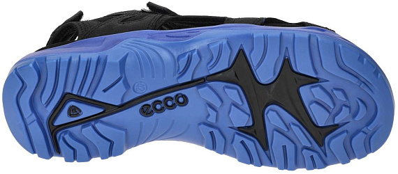 Сандалии мужские ECCO Offroad Черный/Синий - Фото 7 большая