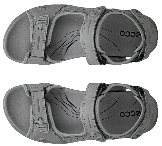 Сандалии мужские ECCO Offroad Серо-Голубой - Фото 5 большая