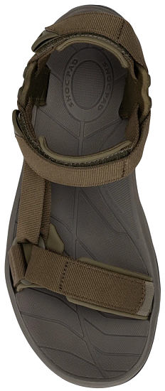 Сандалии мужские Teva Terra FI Lite Dark Olive/Desert Palm - Фото 3 большая