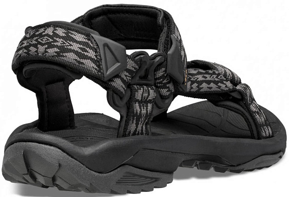 Сандалии мужские Teva Terra FI Lite Rambler Black - Фото 3 большая