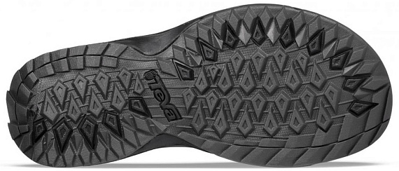 Сандалии мужские Teva Terra FI Lite Rambler Black - Фото 5 большая
