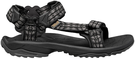 Сандалии мужские Teva Terra FI Lite Rambler Black - Фото 1 большая