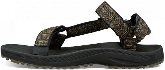 Сандалии мужские Teva Winsted Bamboo Dark Olive - Фото 3 большая