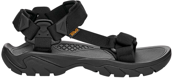 Сандалии мужские Teva Terra FI 5 Universal Black - Фото 1 большая