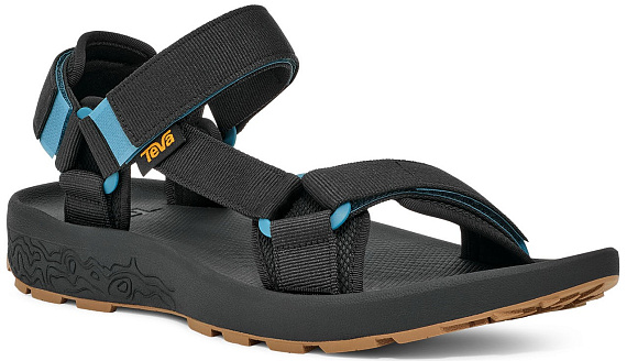 Сандалии мужские Teva Hydratrek Caviar/Larkspur - Фото 4 большая