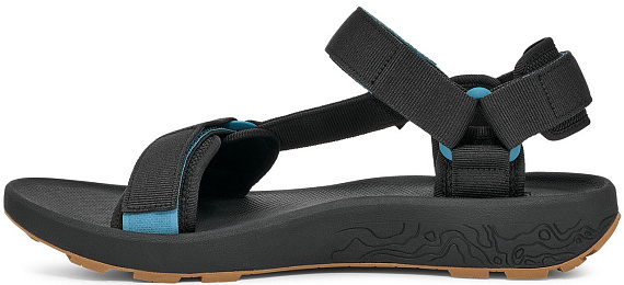 Сандалии мужские Teva Hydratrek Caviar/Larkspur - Фото 6 большая