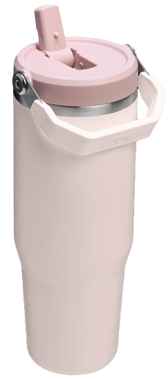 Термокружка Stanley Iceflow 0,89L Розовый - Фото 2 большая