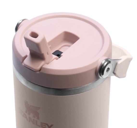 Термокружка Stanley Iceflow 0,89L Розовый - Фото 3 большая
