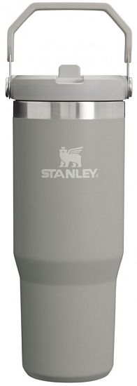 Термокружка Stanley Iceflow 2.0 0,89L Пепельно-серый - Фото 1 большая