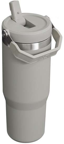 Термокружка Stanley Iceflow 2.0 0,89L Пепельно-серый - Фото 2 большая