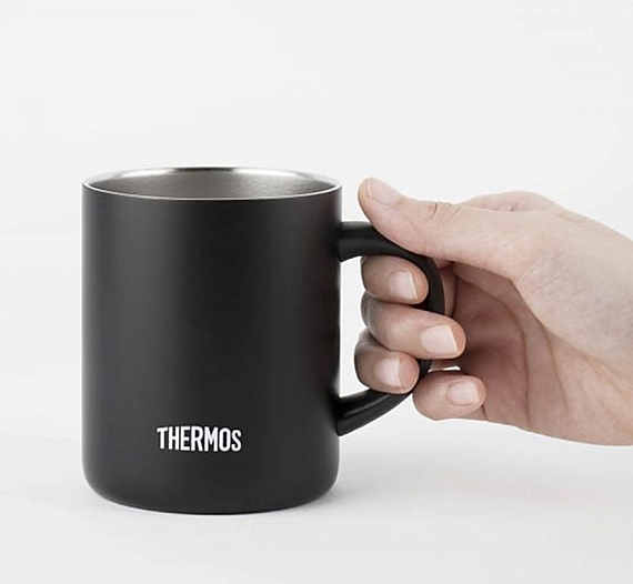 Термокружка Thermos JDG-352 Smoke Black - Фото 7 большая