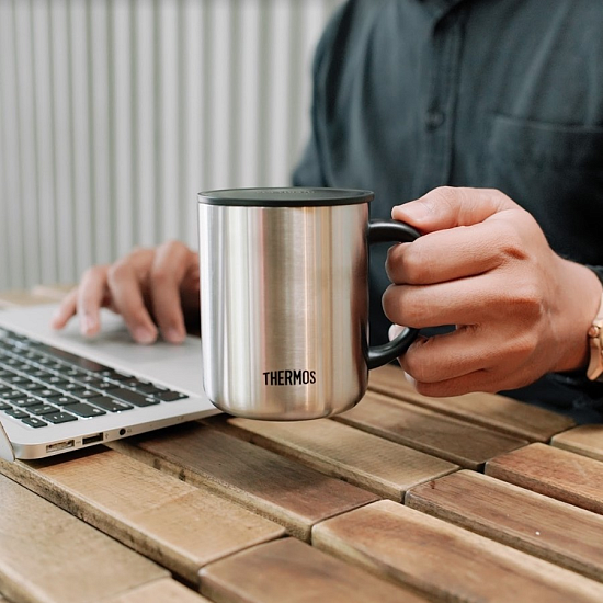 Термокружка Thermos JDG-452 Stainless Matte - Фото 5 большая