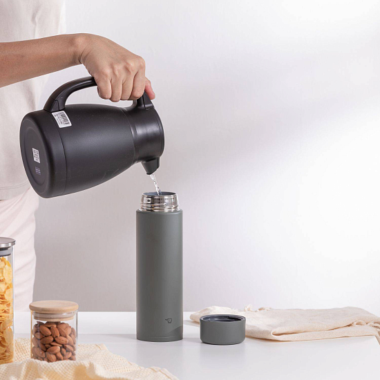 Термос Zojirushi SM-GA60 0,6л Forest Gray - Фото 3 большая