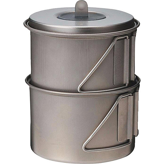 Набор посуды Snow Peak Ti-Mini Solo Combo 2.0 - Фото 3 большая