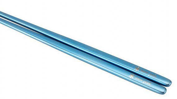 Палочки для суши Snow Peak Titanium Chopsticks Blue - Фото 1 большая