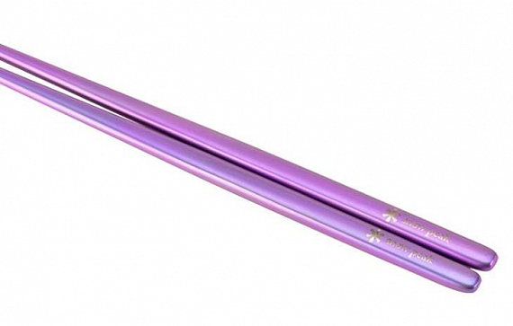 Палочки для суши Snow Peak Titanium Chopsticks Purple - Фото 1 большая