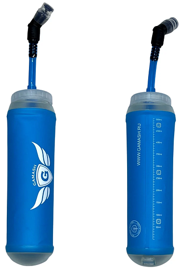 Бутылка мягкая Gamash с трубкой 500мл - Фото 2 большая