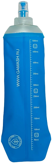 Бутылка мягкая Gamash (узкое горло, мягкое дно) 500мл - Фото 2 большая