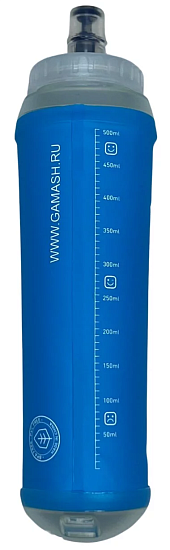 Бутылка мягкая Gamash (широкое горло, твёрдое дно) 500мл - Фото 2 большая