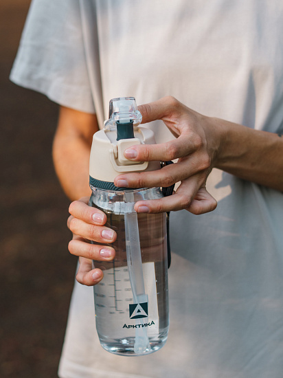 Бутылка Арктика Тритановая 723-800 Песок - Фото 2 большая