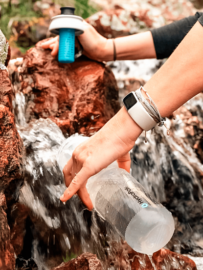 Бутылка HydraPak Breakaway 0,88 Графика - Фото 2 большая