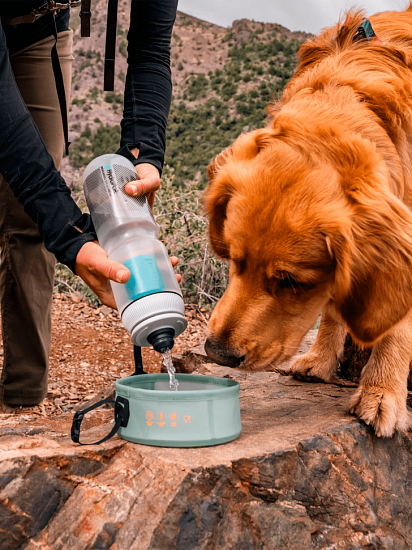 Бутылка HydraPak Breakaway 0,88 Графика - Фото 3 большая