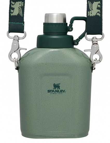 Фляга Stanley Adventure 1L Тёмно-зелёный - Фото 1 большая