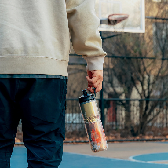 Бутылка HydraPak Polar Sport Pulse 0,6L Голубой - Фото 4 большая