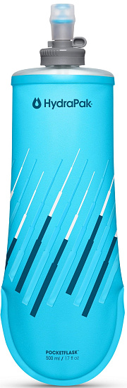 Фляга HydraPak PocketFlask 0,5L Голубой - Фото 1 большая