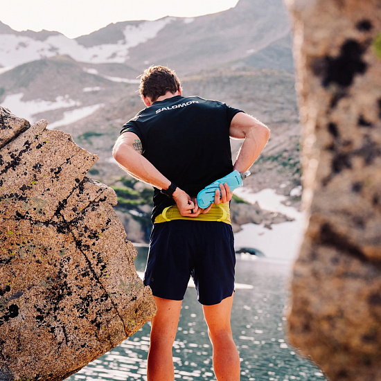 Фляга HydraPak PocketFlask 0,5L Голубой - Фото 5 большая