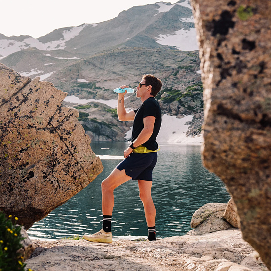 Фляга HydraPak PocketFlask 0,5L Голубой - Фото 8 большая