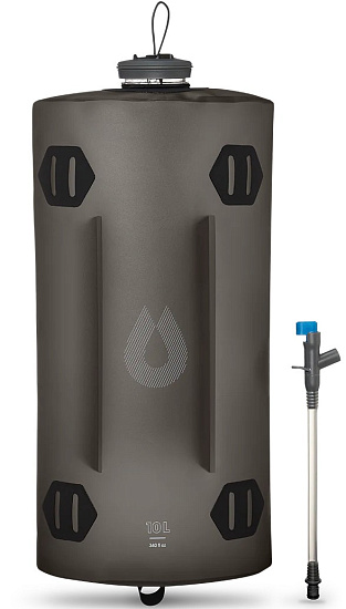 Канистра HydraPak Seeker 10L Серый - Фото 1 большая
