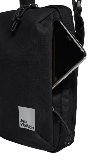 Сумка Jack Wolfskin Konya Organizer Black - Фото 5 большая