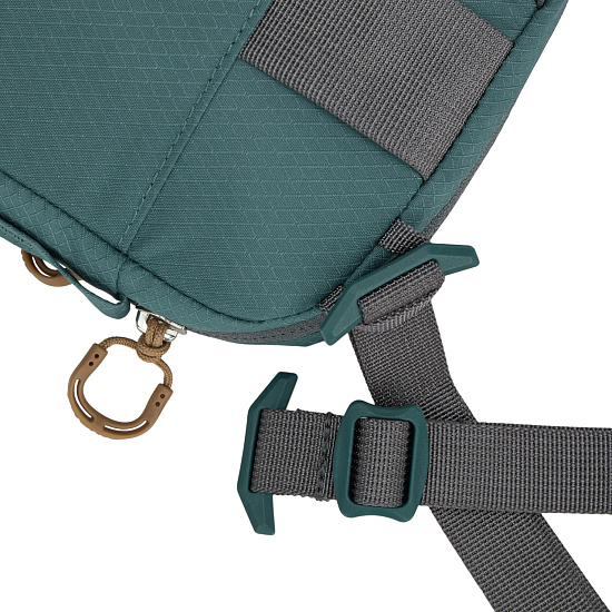 Сумка Osprey Daylite Small Crossbody Cascade Blue/Latte Brown - Фото 4 большая