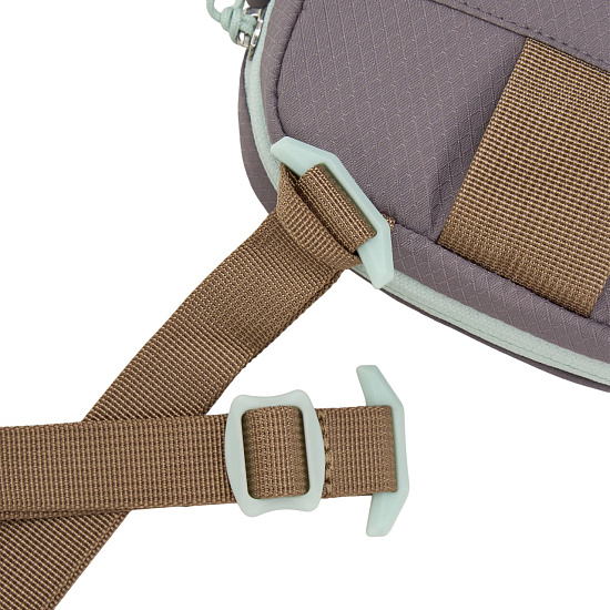 Сумка Osprey Daylite Small Crossbody Soundwave Grey/Latte Brown - Фото 4 большая