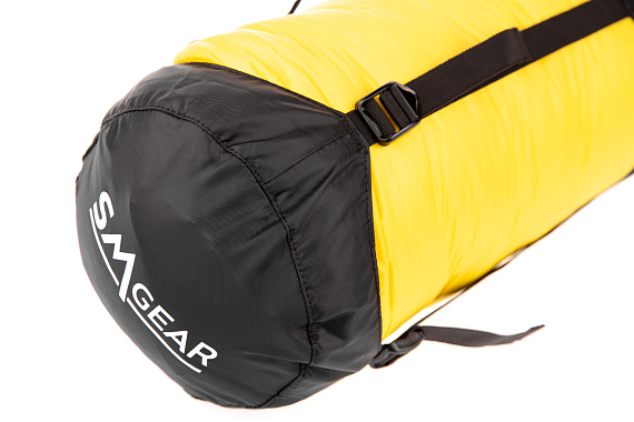 Компрессионный гермомешок SMGear Таффета 10л Жёлтый - Фото 2 большая