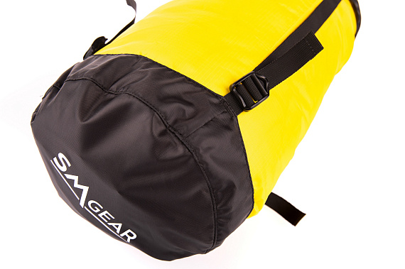 Компрессионный гермомешок SMGear Таффета 20л Жёлтый - Фото 2 большая