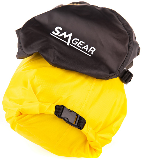 Компрессионный гермомешок SMGear Таффета 20л Жёлтый - Фото 3 большая