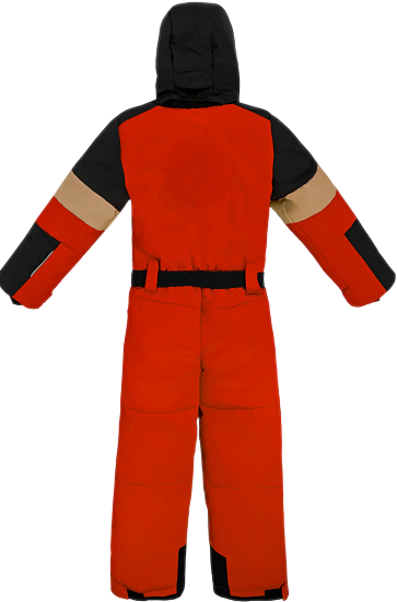 Комбинезон детский PinBina W-JB-O-01-12MM0051 Red/Black/Nut Brown - Фото 2 большая