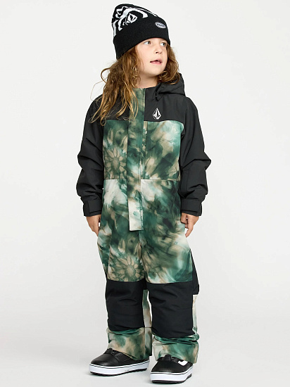 Комбинезон детский Volcom Little Flurry Green - Фото 10 большая