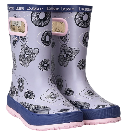 Сапоги детские Lassie Kajaani Dark Violet - Фото 4 большая