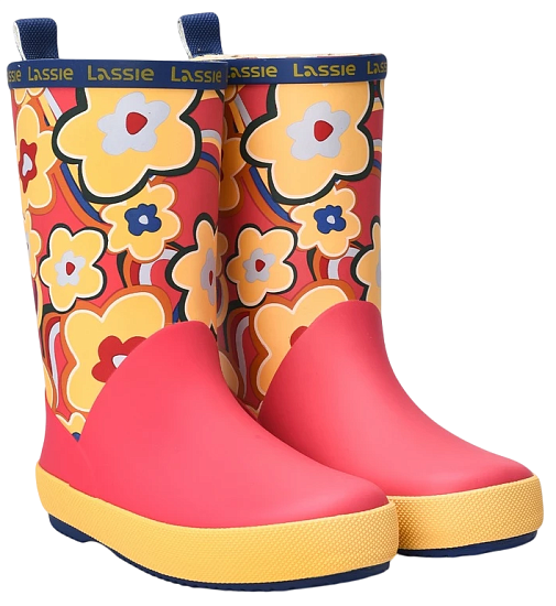 Сапоги детские Lassie Espoo Red - Фото 3 большая