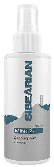 Дезодорант для обуви Sibearian Daily Mint 150мл - Фото 1 большая