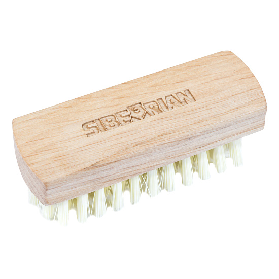 Щётка Sibearian для чистки подошвы с искусственной щетиной - Фото 2 большая